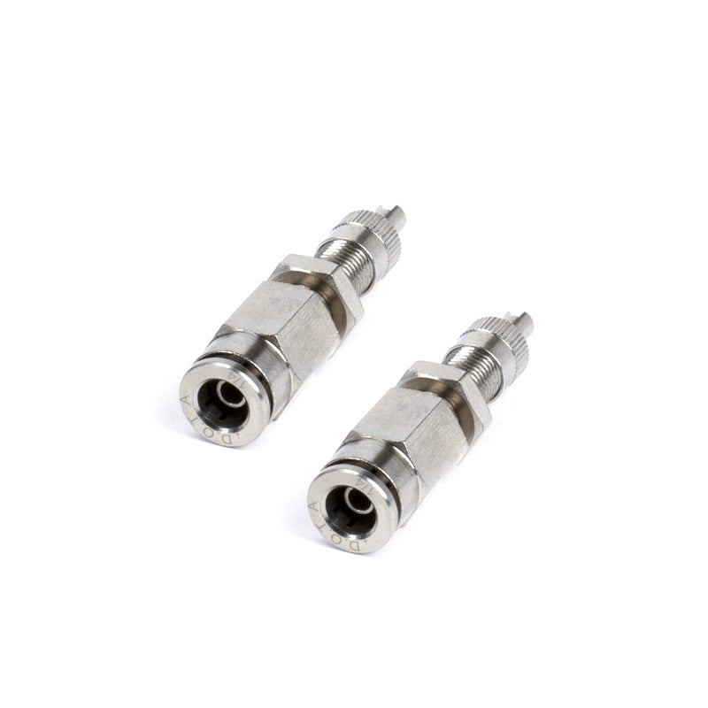 Viair Dot Inflation Valve (for 1/4" Air Line) PTC Style, Nickel Plated (2 Pcs) Dot Approved - Image 4